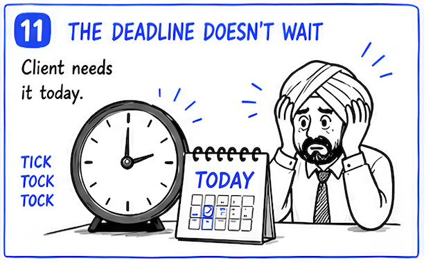 11 The Deadline Doesn't Wait