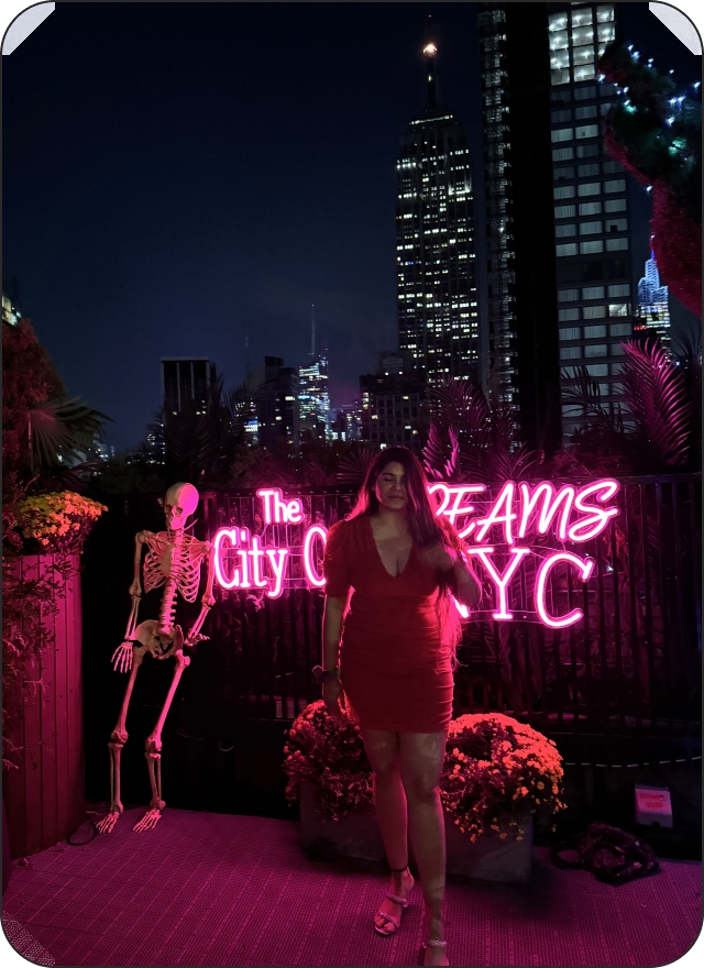 NYC neon street