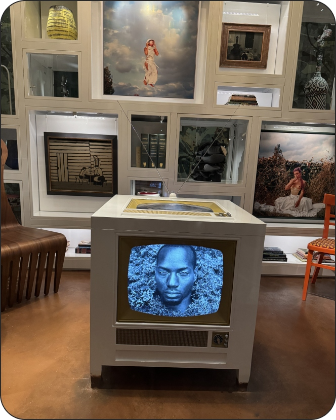 Museum vintage TVs